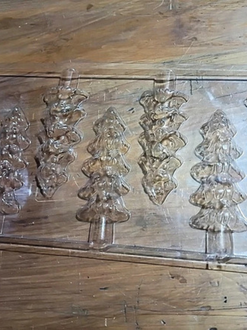 Christmas Tree Cake Pop Mold Clear
